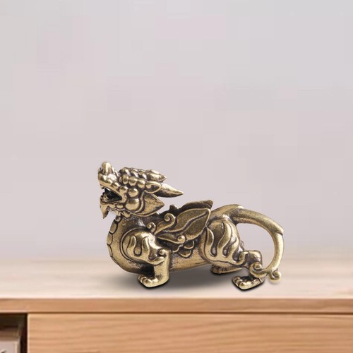 Feng shui brass qilin - feng,