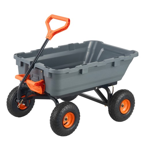 Garden dump cart poly - dump,