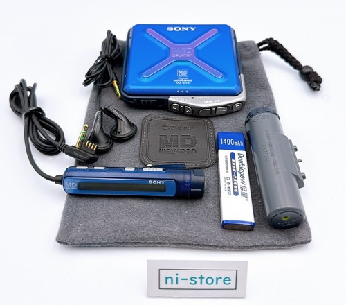 Sony e44 blue walkman - blue, md