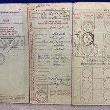 TRIUMPH 2000 SALOON  1964 CLASSIC VINTAGE RF60 LOGBOOK MEMORABILIA