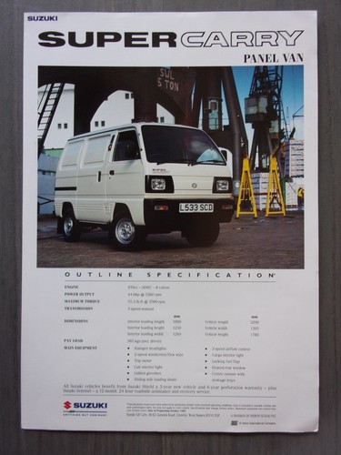 Suzuki super carry - suzuki, van