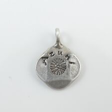 Sterling Silver .925 Azuni Pendant  - Full Hallmark 2002
