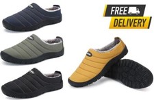 New Warm Lined Slipper For Men