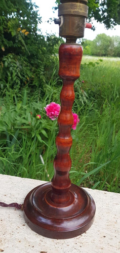 Vintage turned wooden table