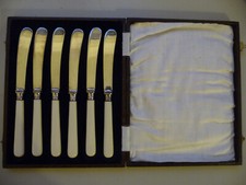 Cutlery EPNS Butter KNIFE x6