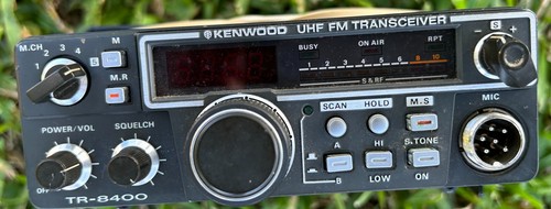 Kenwood 8400 uhf ham - tr-8400, fm