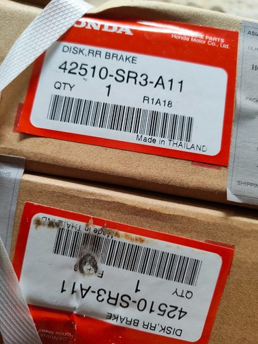 Pair new genuine honda - pair, nsx