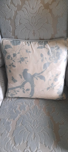 Laura ashley silk cushion - ashley,