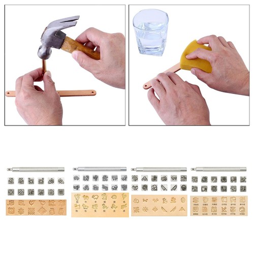 Leather embossing stamp punch - leather,
