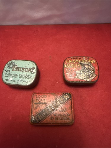 Vintage trio gramophone needle - vintage,