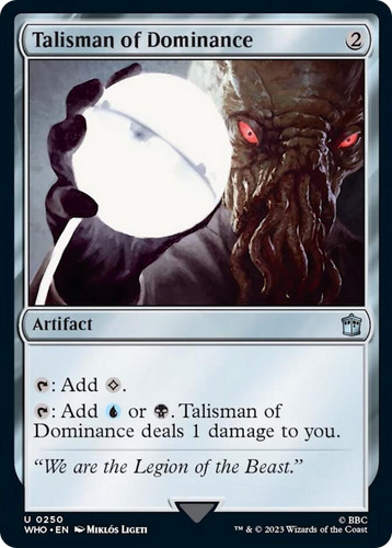 Talisman dominance mtg - of,