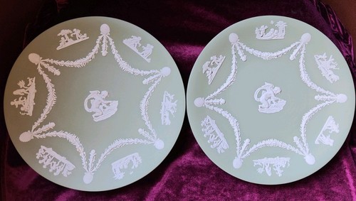 Vintage pair green white - vintage, &
