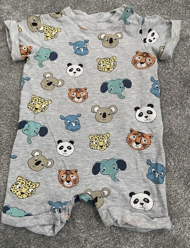 Boys all one shorts romper - in,