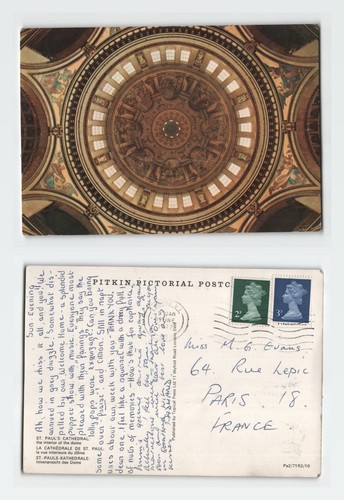 Vintage postcard pauls - vintage,