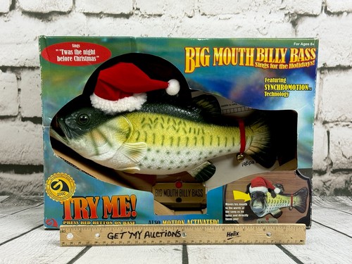 Vtg 1999 big mouth billy - mouth, bass