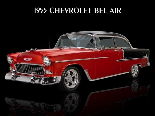 1955 chevrolet bel air new - 1955,