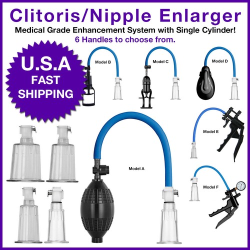 Clitoral pump system clit - system, w/