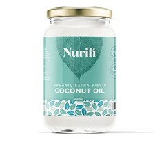 1KG Organic Extra Virgin Coconut Oil - Food Grade - Pure Raw & Cold Pressed