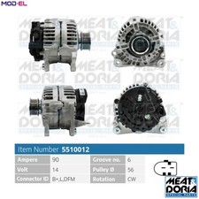 ALTERNATOR 5510012 FOR SKODA