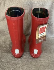 BARBOUR RED WELLIES