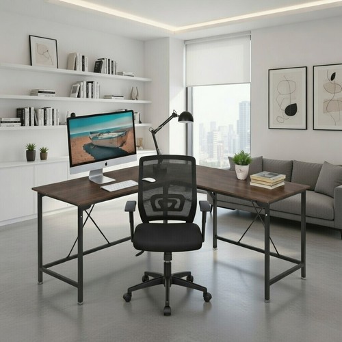 Shaped gaming desk 140x140cm - desk,