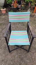 1950s Vintage Wooden Folding Directors Chair