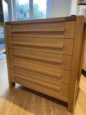 M&S Sonoma Oak Chest Of 5 x