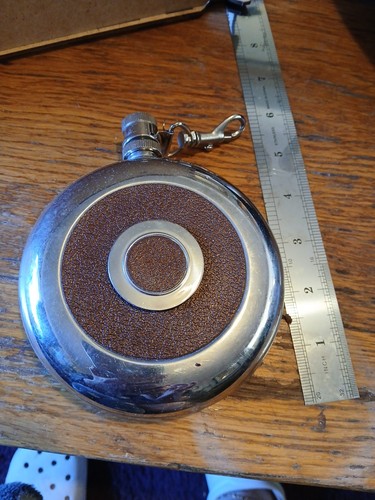 Raf hip flask steel - hip, with