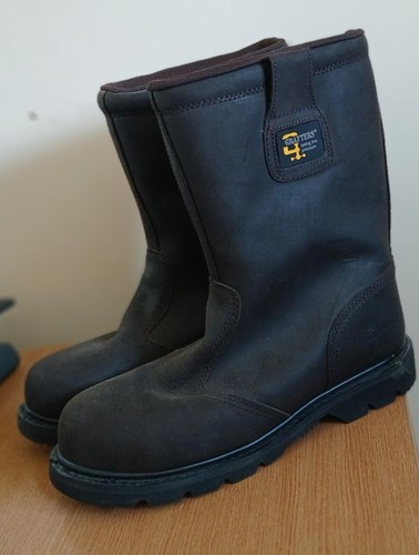 Grafters leather rigger - leather,