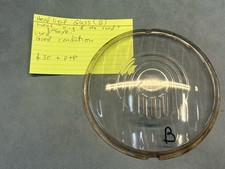 Headlight Glass(B) Lucas “king Of The Road “ Bullseye 