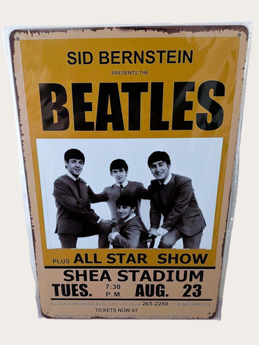 The beatles concert poster - the,