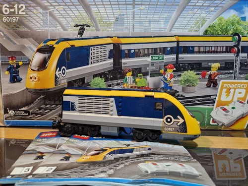Lego city passenger train - lego,