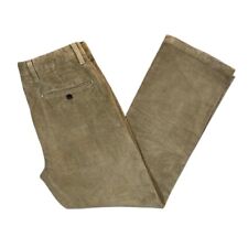 DOCKERS "Slim Fit" Classic Beige Corduroy Cord Straight Leg Trousers 31 x 28