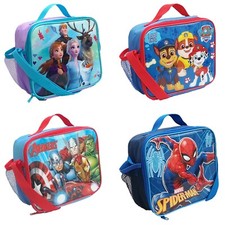 Kids Insulated Lunch Pack Box Bag Childrens Boys Girls School Food Picnic Box 
