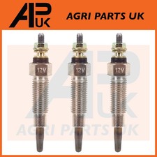 3x Heater Glow Plugs for Kubota B5100 B6100 B7100 L175 L185 L235 L245 Tractor