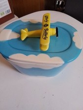 Vintage Retro Blue Utterly