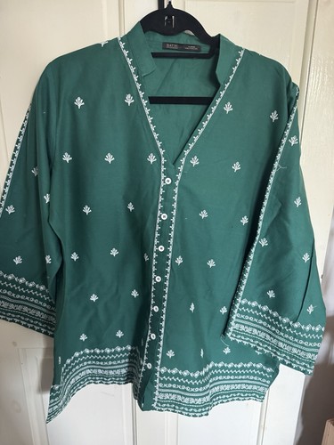 Batik 2pc embroidered coord - embroidered,