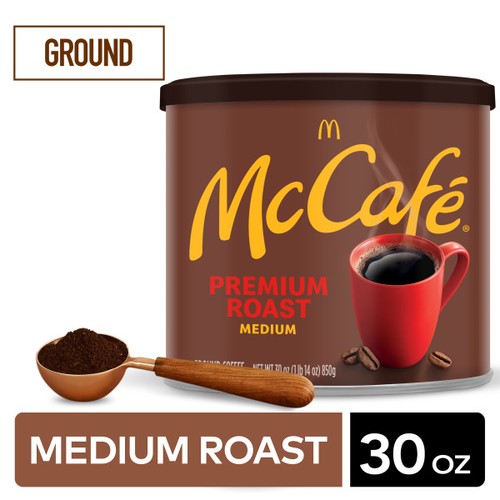 Mccafe premium roast ground - mccafe, roast,