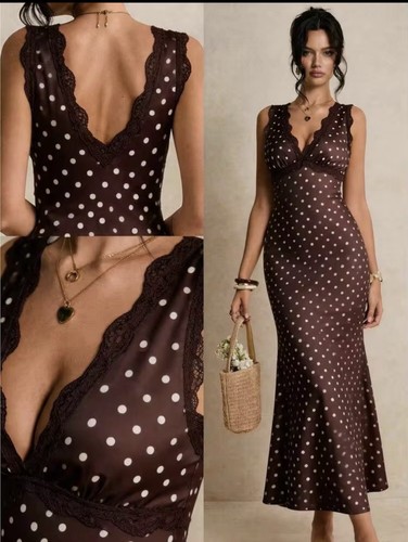 Women polka dot - polka, lace