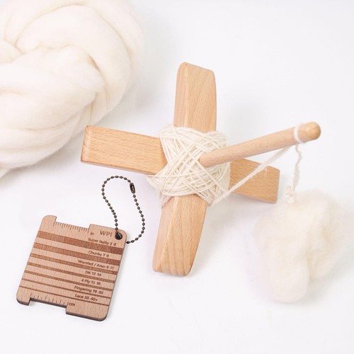 Turkish drop spindle wooden - spindle,