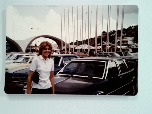 1980s vtg color photo woman - vtg,