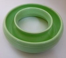 Vintage Green Glazed Ceramic