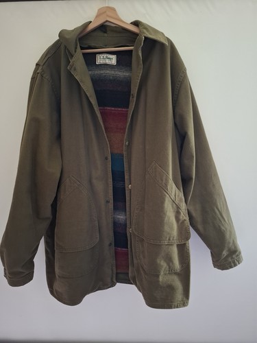 Vintage blanket bean coat - vintage,