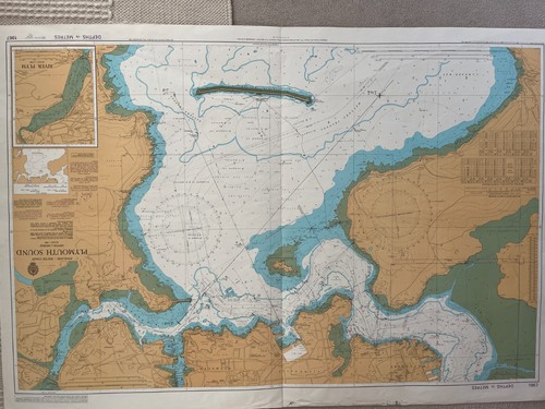 Vintage admiralty charts - admiralty,