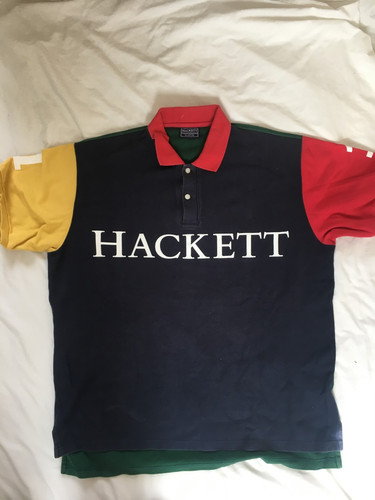 Hackett polo shirt - mid, 1990's