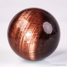 40g30mm Red Tiger Eye Sphere