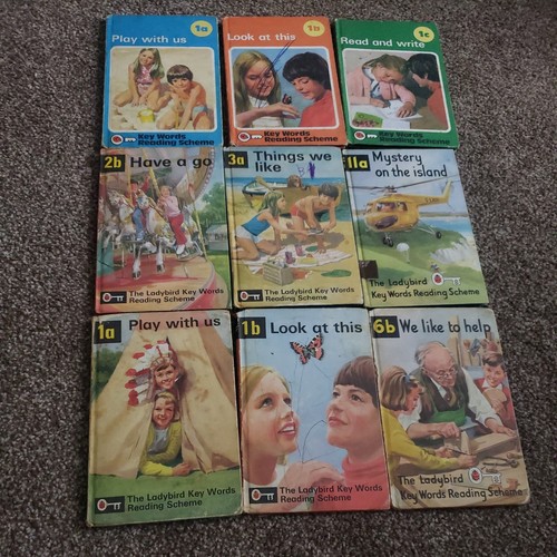 Ladybird job lot key - lot, words