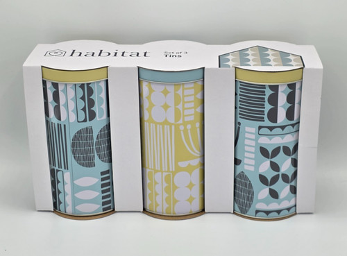 Habitat set tins - of, for