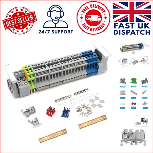 20a din rail terminal - 20a,