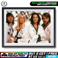 ABBA Music Artist Concert Wall